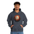Halloween Harvest Moon - Graphic Hooded Sweatshirt